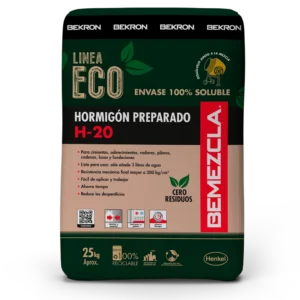 Hormigón Preparado Bemezcla H20 de 25kg