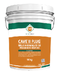 Cave II Plug Tineta 14kg mortero fraguado rápido — Empter Chile