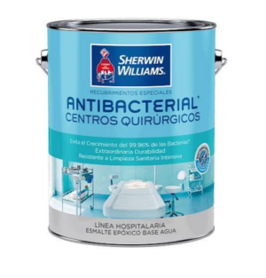 Galón de Esmalte Epóxido Antibacterial - Centros Quirúrgicos Sherwin Williams
