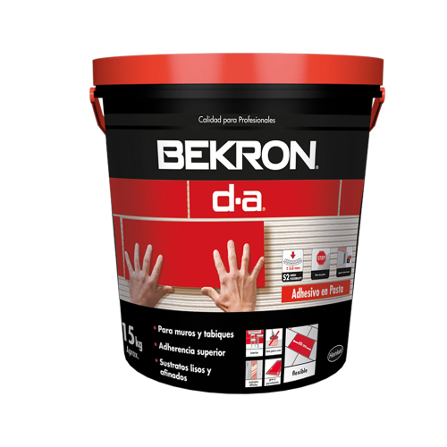 Adhesivo en Pasta para Cerámicos Bekron DA Pasta en Tineta de 15 KG