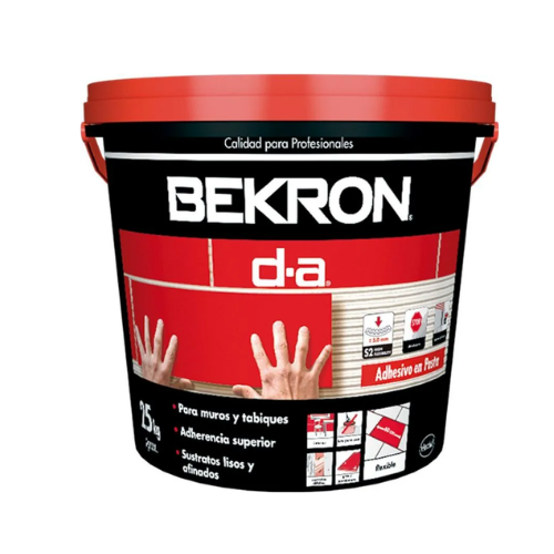 Adhesivo en Pasta para Cerámicos Bekron DA Pasta en Tineta de 25 KG