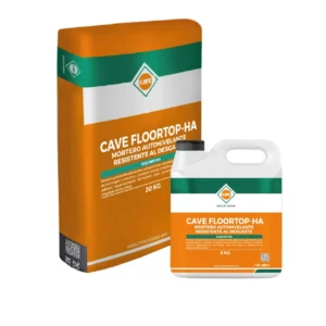 Mortero de Revestimiento Cave Floortop-HA en Kit de 25KG